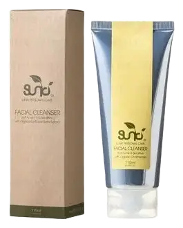 Sunki Facial Cleanser With Organic Sunflower Seed Extract