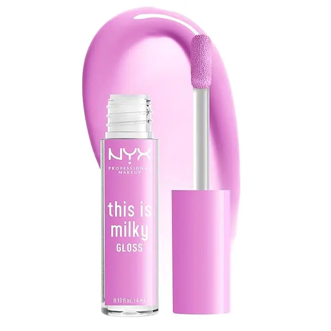 NYX Cosmetics This Is Milky Gloss Lilac Splash