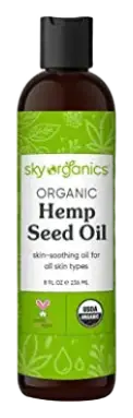 Sky Organics Organic Hemp Seed Oil for Face