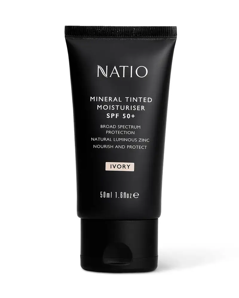 Natio Mineral tinted moisturiser spf50 Ivory