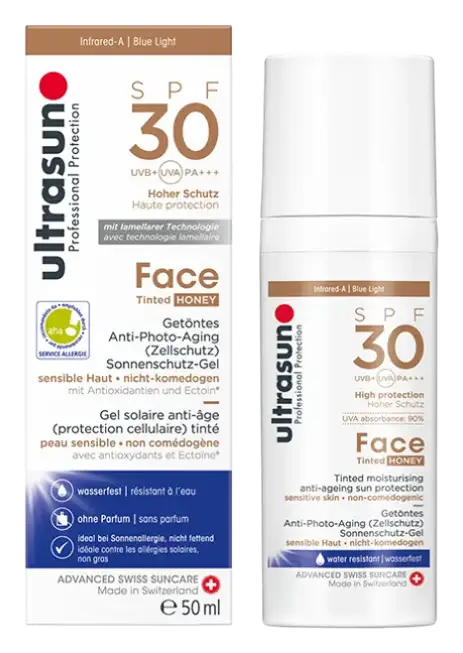 Ultrasun Face Tinted SPF 30 Honey