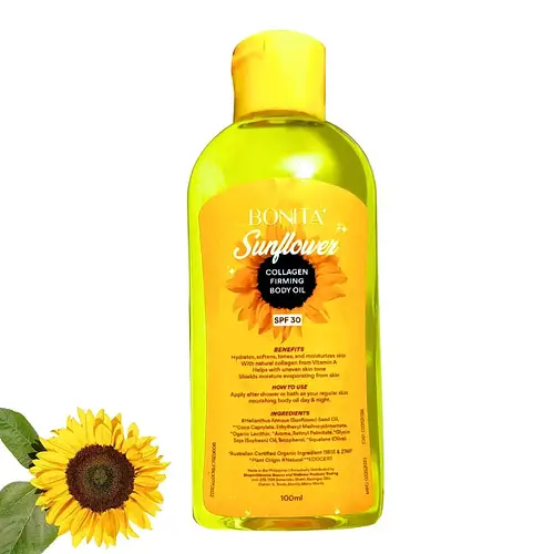 Bonita Sunflower Collagen Firming Body Oil