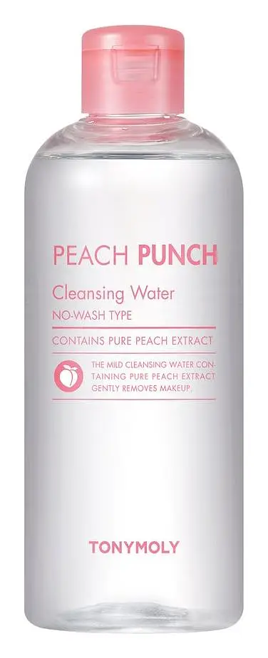 TONYMOLY Peach Punch Cleansing Water No-Wash Type