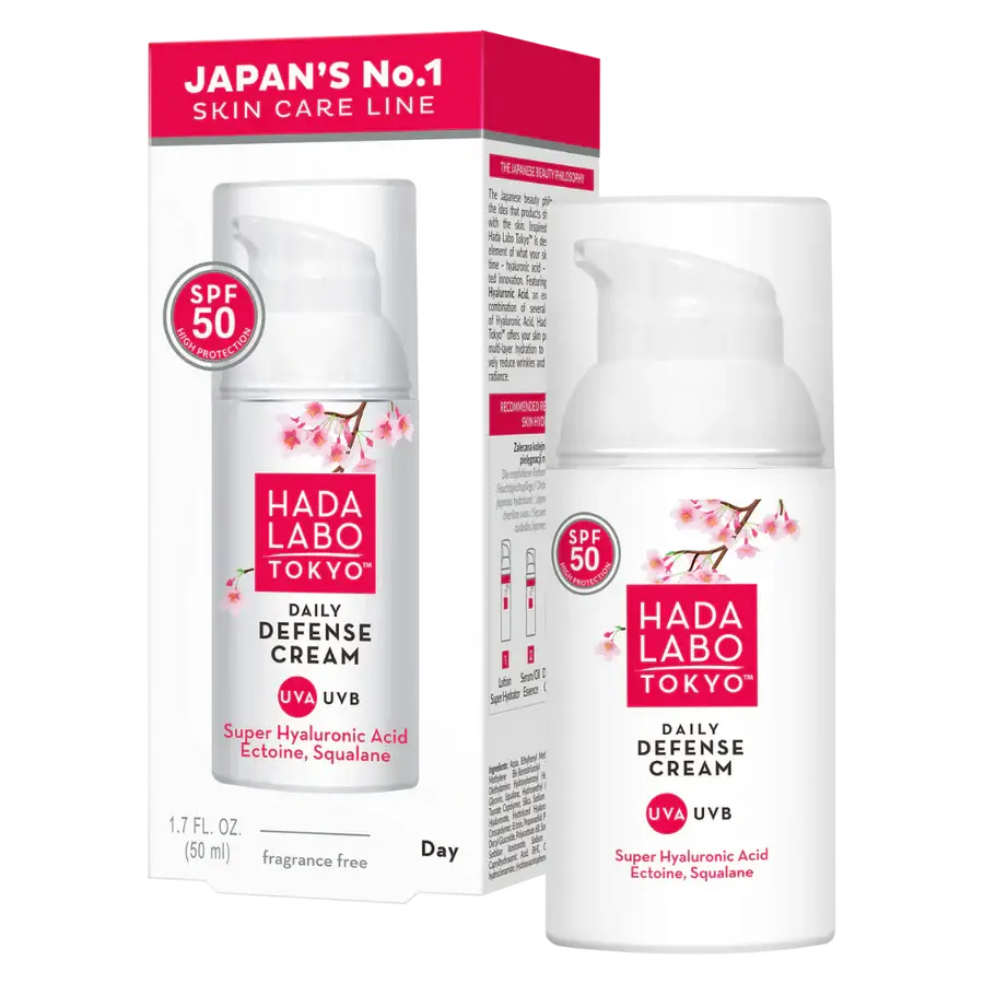 Hada Labo Daily Defense Cream SPF 50