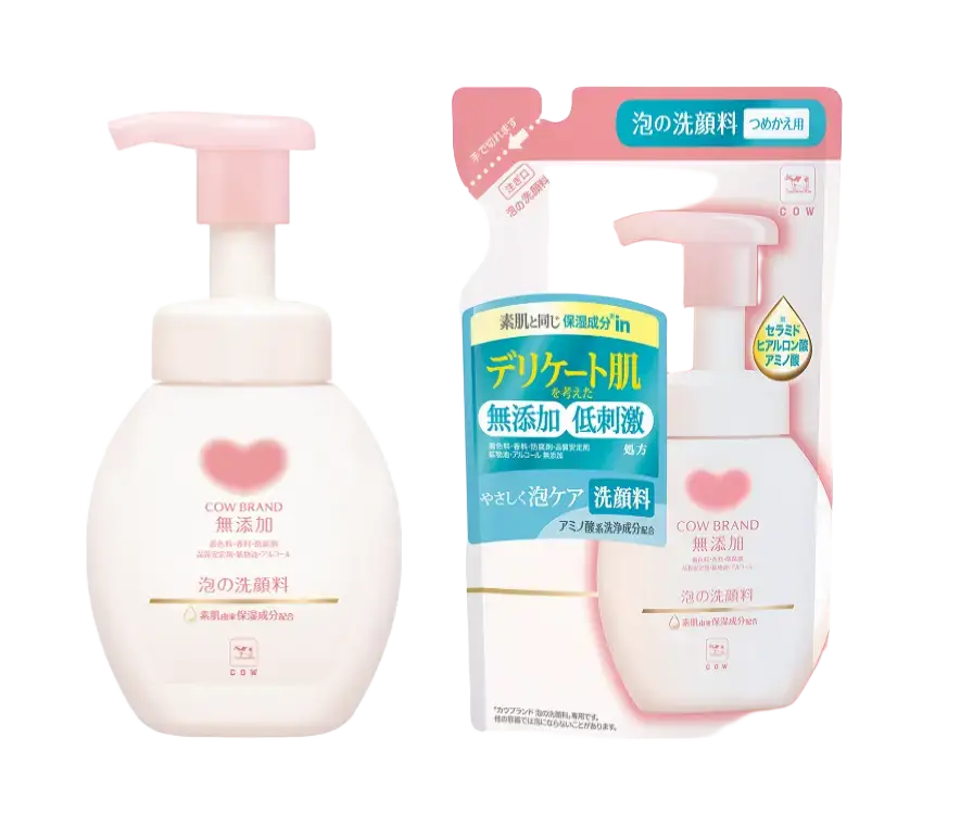 Cow Soap Additive-Free Foaming Facial Cleanser