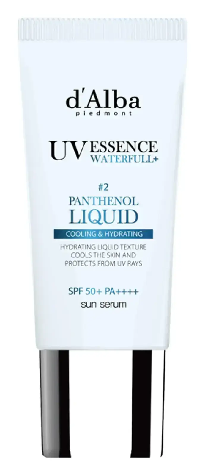 D'Alba UV Essence Waterfull+ Panthenol Liquid Sun Serum SPF 50+