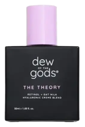 dew of the gods The Theory Retinol + Oat Milk Hyaluronic Creme Blend