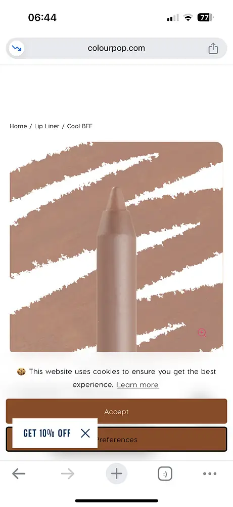 Colourpop Lippie Pencil BFF