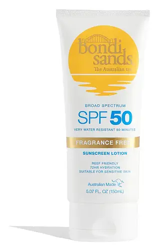 bondi sands SPF 50 Fragrance Free Sunscreen Lotion