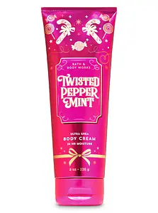 Bath & Body Works Ultimate Hydration Body Cream Twisted Peppermint