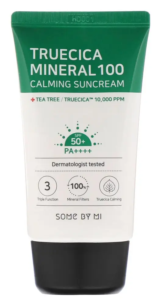 Some By Mi Truecica Mineral 100 Calming Suncream SPF 50+ PA++++