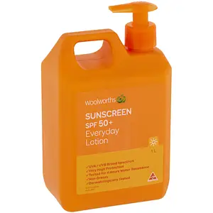 Woolworths Sunscreen Everyday Lotion SPF 50+