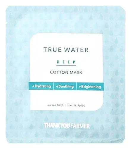 Thank You Farmer True Water Deep Cotton Mask