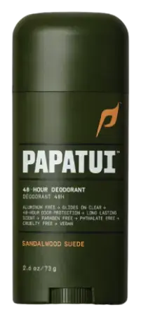 Papatui 48-Hour Aluminum Free Deodorant Sandalwood Suede