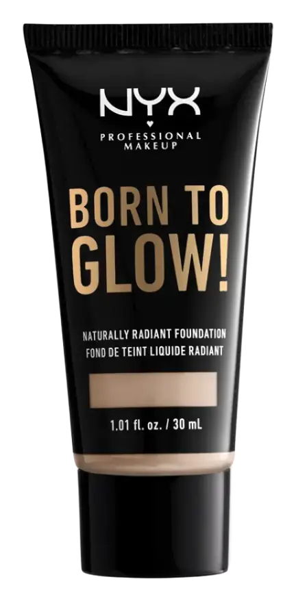 NYX Cosmetics Born To Glow Medium Coverage Naturally Radiant Foundation Porcelain