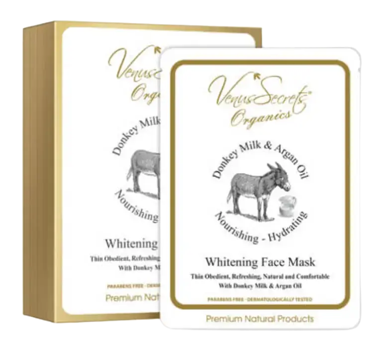 Venus Secrets Donkey Milk & Argan Oil Whitening Face Mask