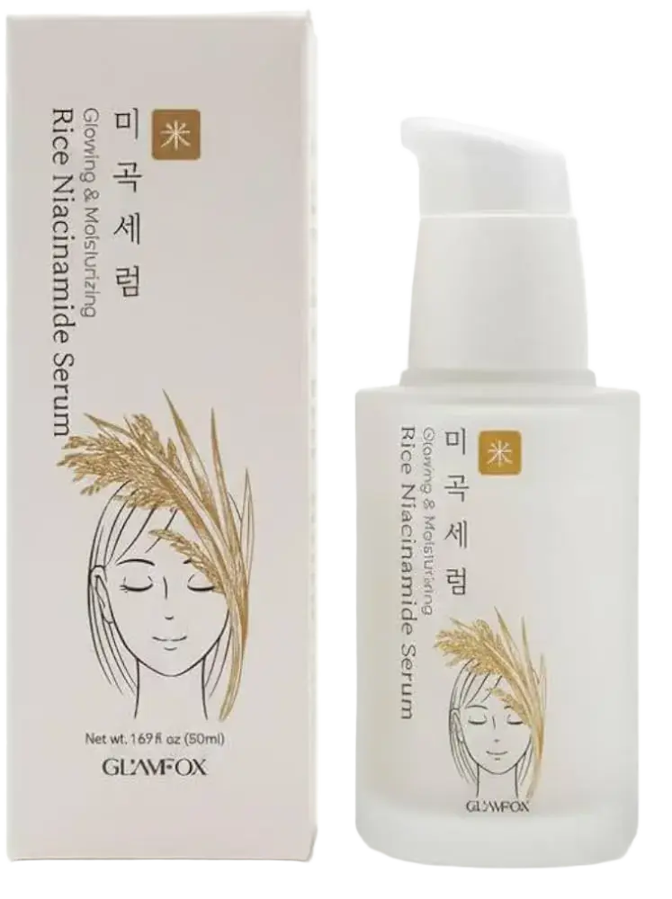 GLAMFOX Rice Niacinamide Serum