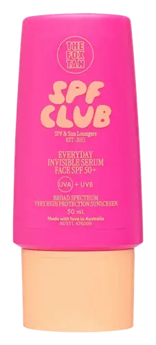 Fox Tan Everyday Invisible Serum Face SPF 50+