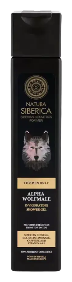 Natura Siberica Alfa Wolfmale Invigorating Shower Gel