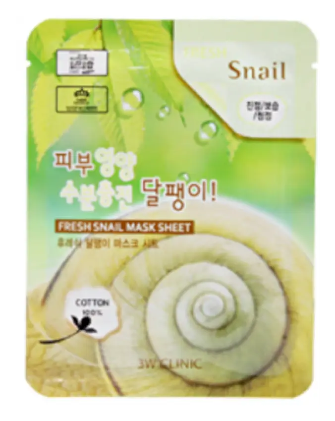 3W Clinic Fresh Mask Sheet Snail