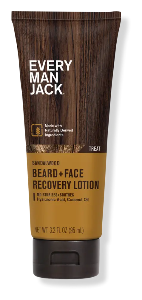 Every Man Jack Sandalwood Beard + Face Recovery Lotion