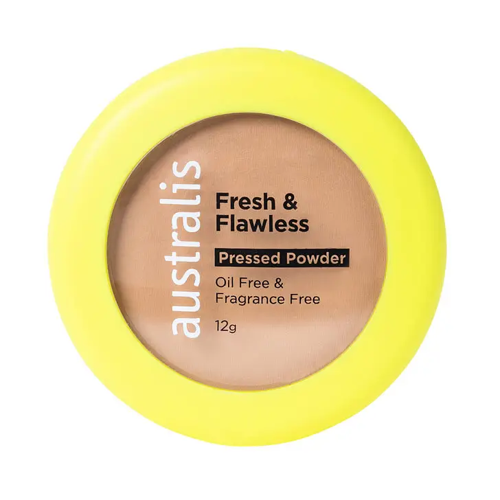 Australis Fresh & Flawless Pressed Powder Medium Tan