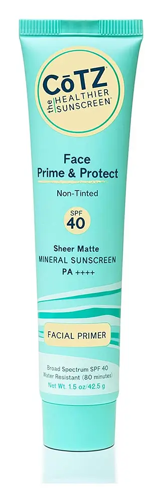 Cotz Skincare Face Prime & Protect SPF 40 Non-tinted