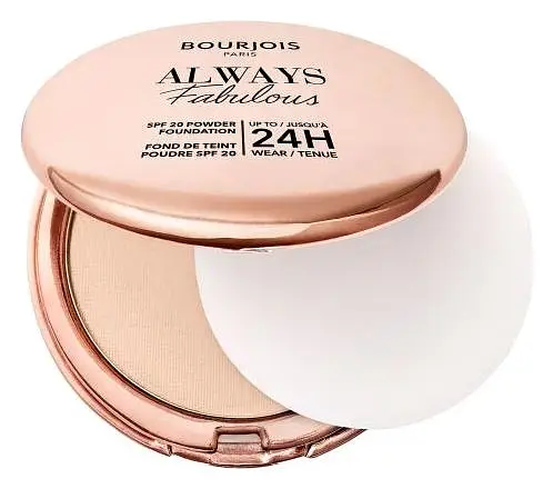 Bourjois Paris Always Fabulous SPF 20 Powder Foundation 125 Ivory