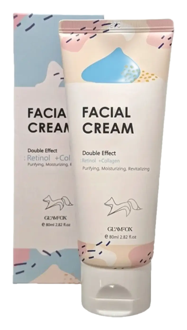 GLAMFOX Double Effect Retinol + Collagen Facial Cream