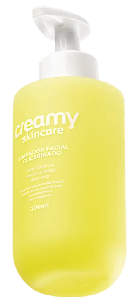 Creamy Limpador Facial Glicerinado