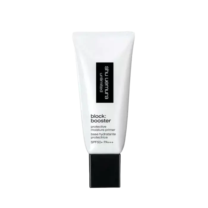 Shu Uemura Unlimited Block : Booster Hydrating Primer SPF 50+ PA+++ Colorless