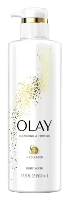 Olay Cleansing & Firming Body Wash with Vitamin B3 and Collagen