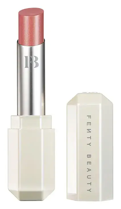 Fenty Beauty Slip Shine Sheer Shiny Lipstick Retro Rose