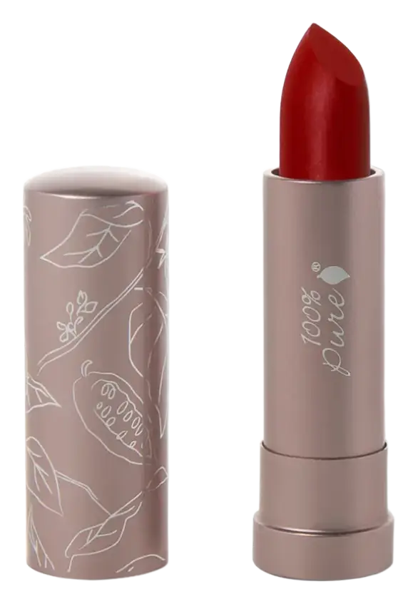 100% Pure Fruit Pigmented Cocoa Butter Matte Lipstick Blood Orange