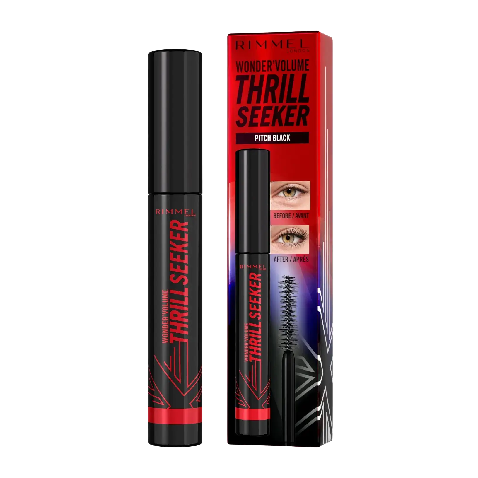Rimmel London Thrill Seeker Glassy Gloss 004 Pitch Black