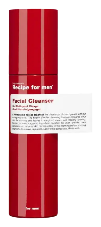 Recipe For men Facial Cleanser