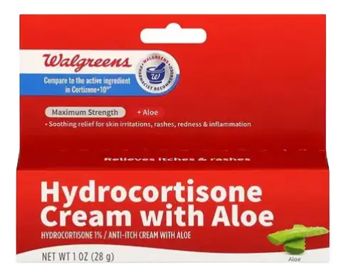 Walgreens Hydrocortisone Cream With Aloe