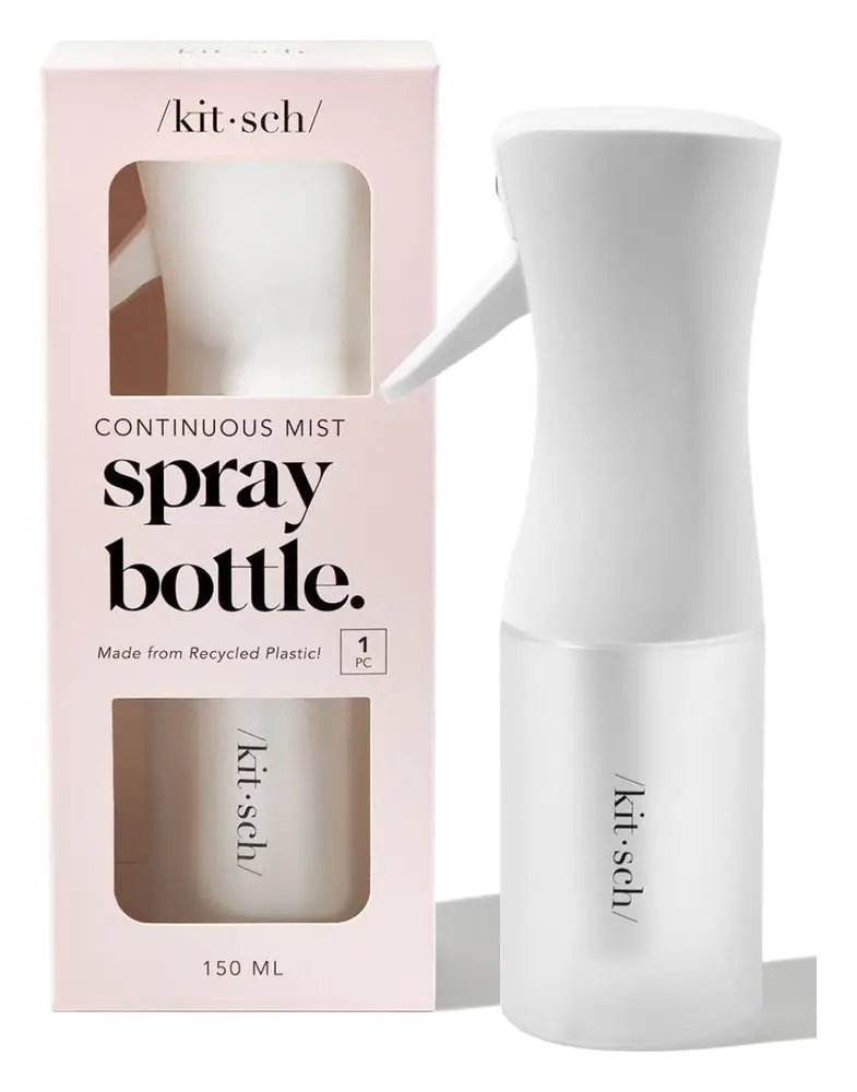 Kitsch Continuous Mist Spray Bottle White