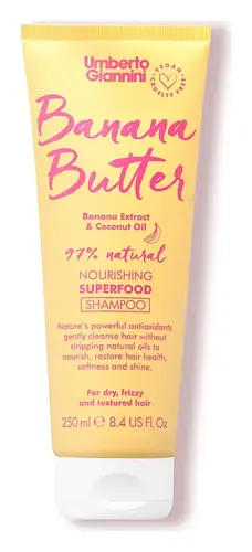 Umberto Giannini Banana Butter Nourishing Superfood Shampoo