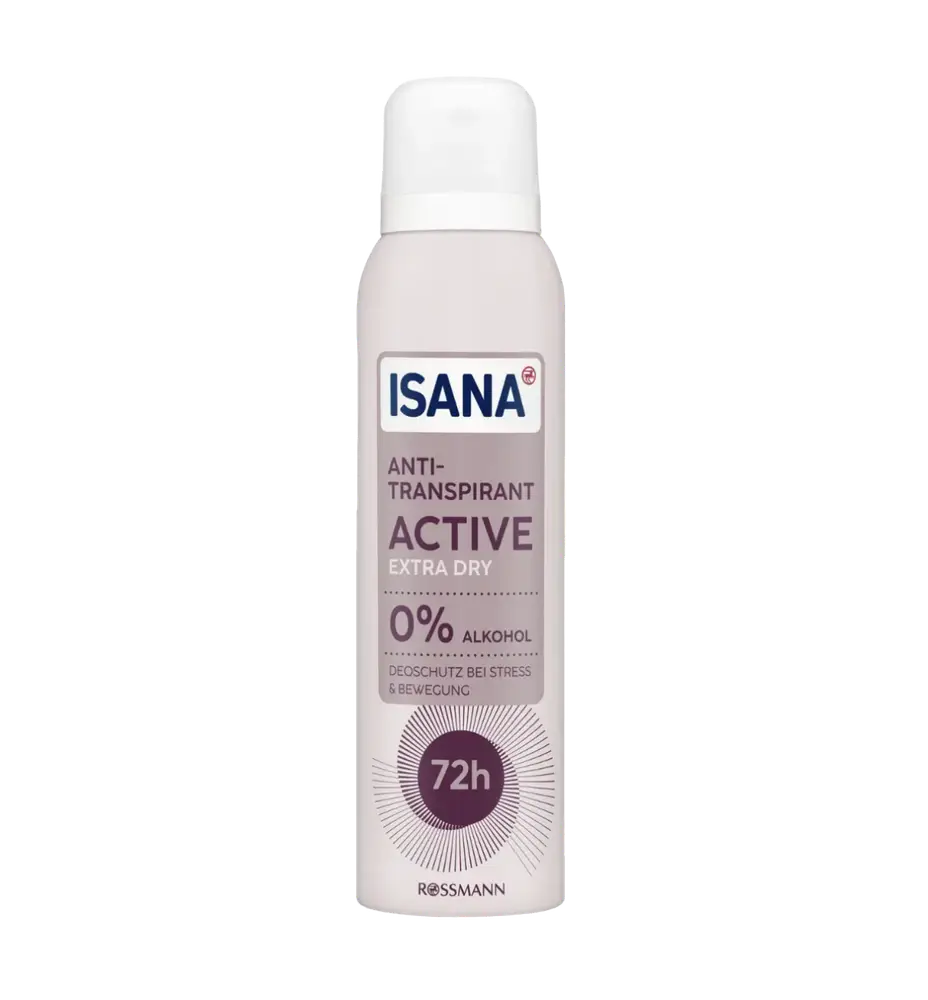 ISANA Active Extra Dry Anti-Transpirant Spray