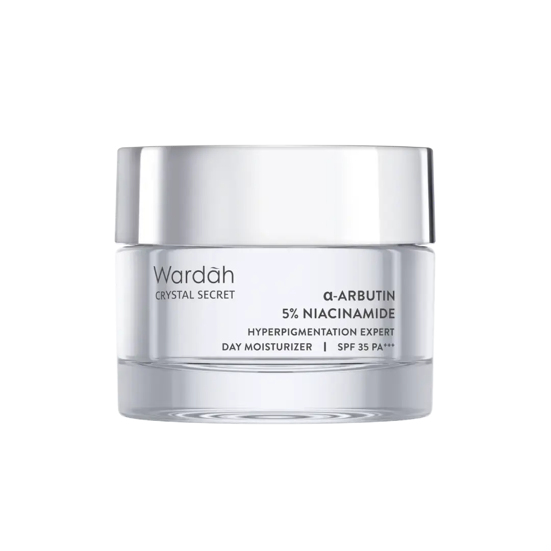 Wardah Crystal Secret Alpha Arbutin + 5% Niacinamide Hyperpigmentation Expert Day Moisturizer SPF 35 PA+++