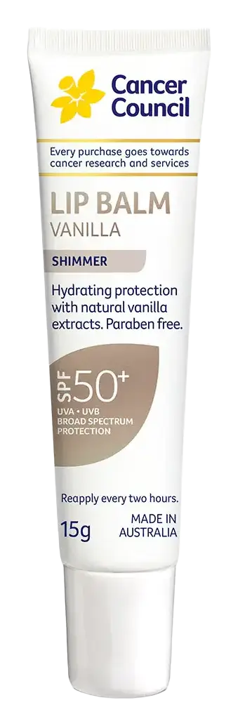 Cancer Council Lip Balm SPF 50+ Vanilla