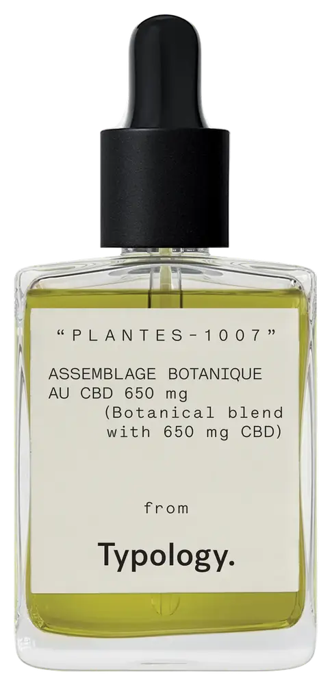 Typology Botanical Blend for Sensitive Skin with 650 mg CBD