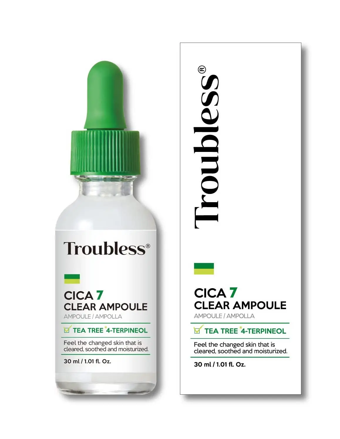 Troubless Cica 7 Clear Ampoule