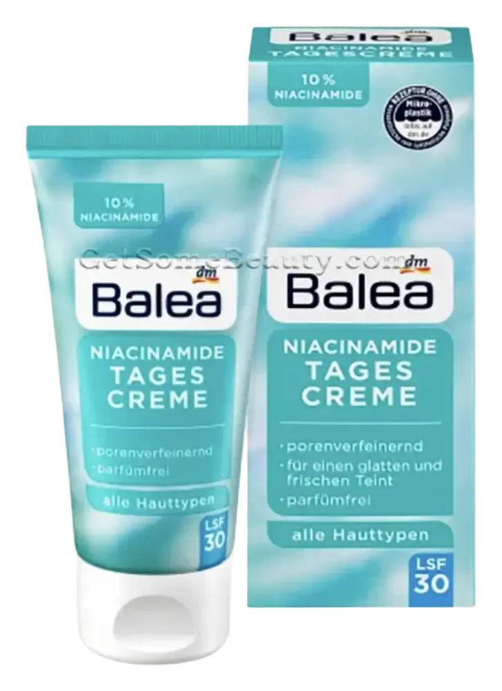 Balea Niacinamide Tagescreme LSF30