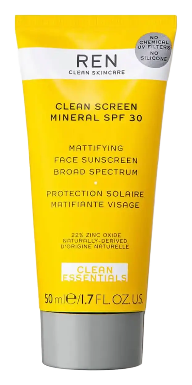 REN Clean Skincare Clean Screen Mattifying Face Sunscreen SPF 30