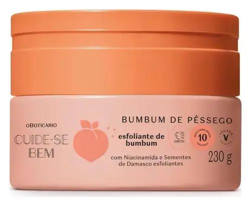 O Boticário Esfoliante De Bumbum Cuide-Se Bem Bumbum De Pêssego