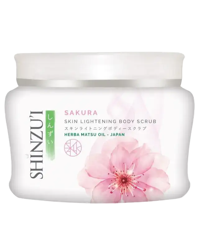 Shinzu'i Sakura Skin Lightening Body Scrub