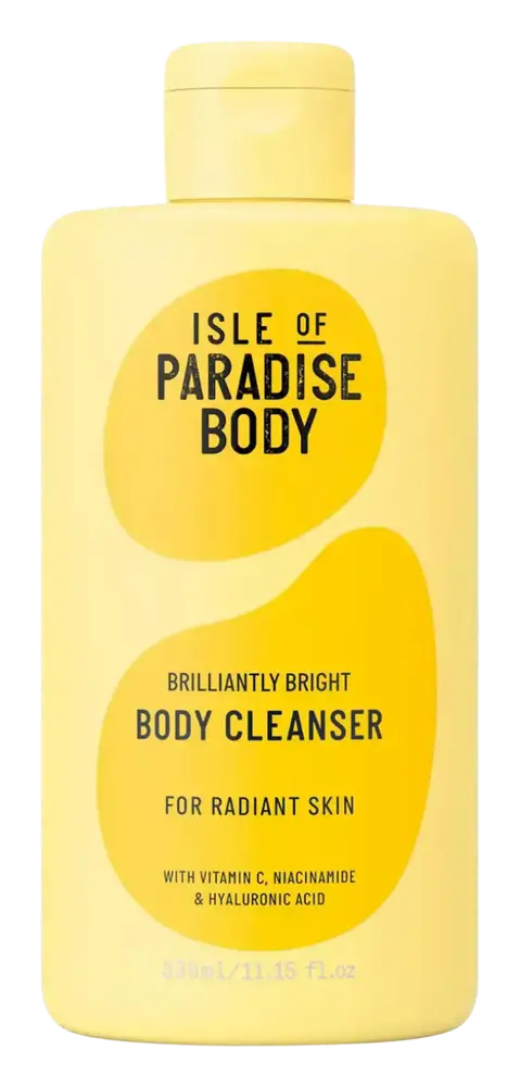 Isle of Paradise Brilliantly Bright Body Cleansing Wash with Vitamin C & Niacinamide