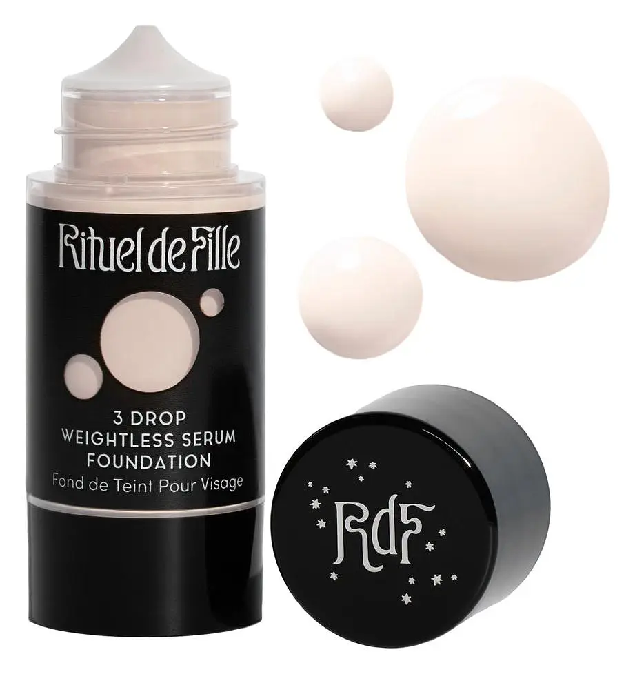 Rituel de Fille 3 Drop Weightless Serum Foundation Potion #100